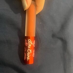 Lime Crime velvetine in the Sahara pumpkin